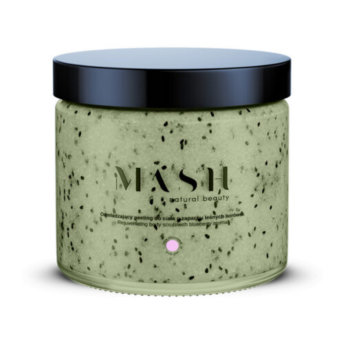 ODMŁADZAJĄCY PEELING DO CIAŁA O ZAPACHU LEŚNYCH BORÓWEK MASH