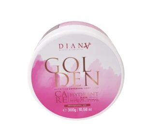 Diana Beauty Golden seria nawilzajaca po nanoplastii i zlotych proteinach – Maska