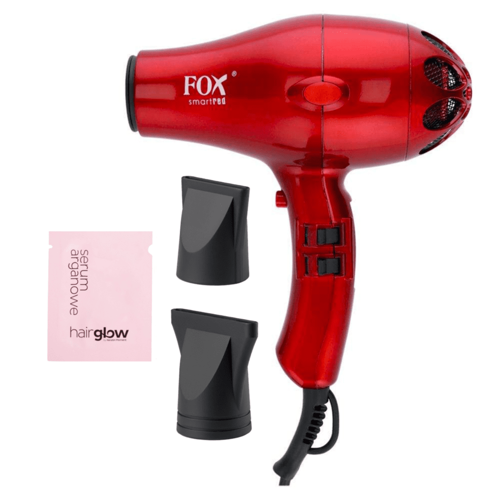 FOX SMART SUSZARKA DO WŁOSÓW 2100W Z JONIZACJĄ RED