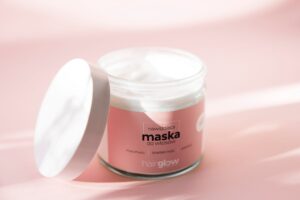 HairGlow intensywnie nawilżająca maska do włosów z masłem murumuru 250 ml