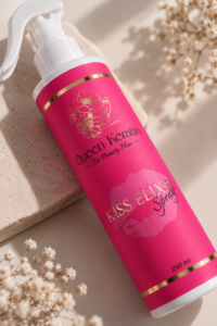 keratinqueen spray termoochronny kiss elixir spray 250ml z keratyna